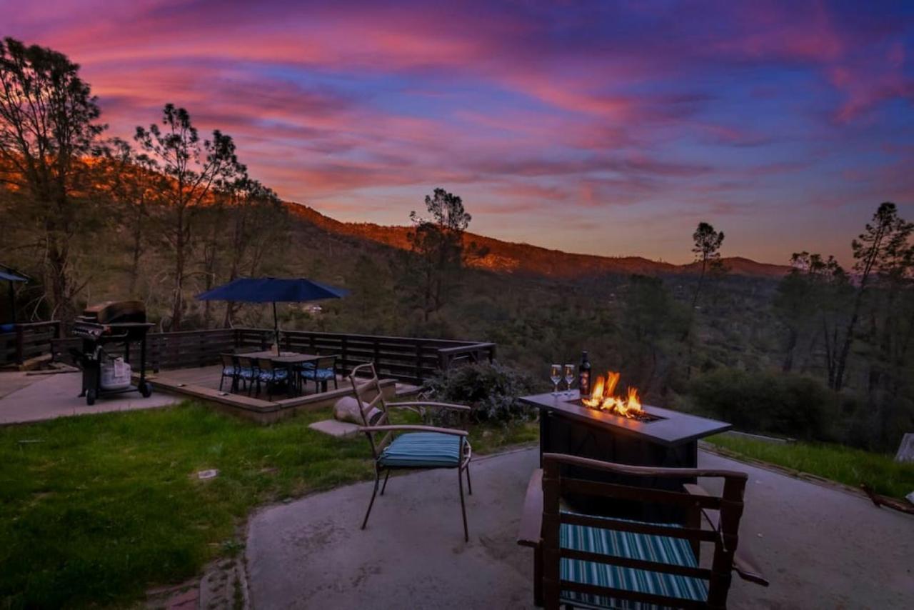Sierra Vista Lookout Lodge With Creek, Waterfall And Waterholes, Minutes From Bass Lake And Yosemite South Gate North Fork Exteriér fotografie