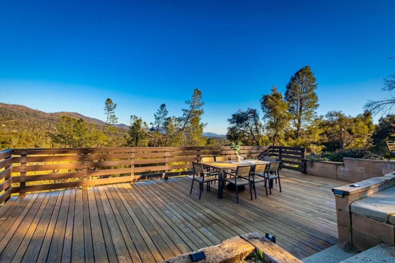 Sierra Vista Lookout Lodge With Creek, Waterfall And Waterholes, Minutes From Bass Lake And Yosemite South Gate North Fork Exteriér fotografie