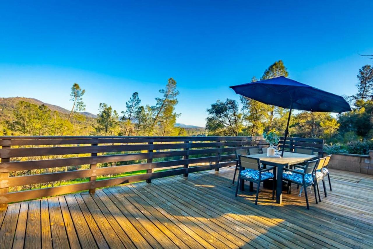 Sierra Vista Lookout Lodge With Creek, Waterfall And Waterholes, Minutes From Bass Lake And Yosemite South Gate North Fork Exteriér fotografie