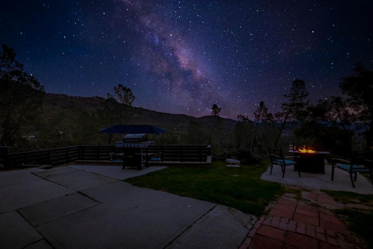 Sierra Vista Lookout Lodge With Creek, Waterfall And Waterholes, Minutes From Bass Lake And Yosemite South Gate North Fork Exteriér fotografie