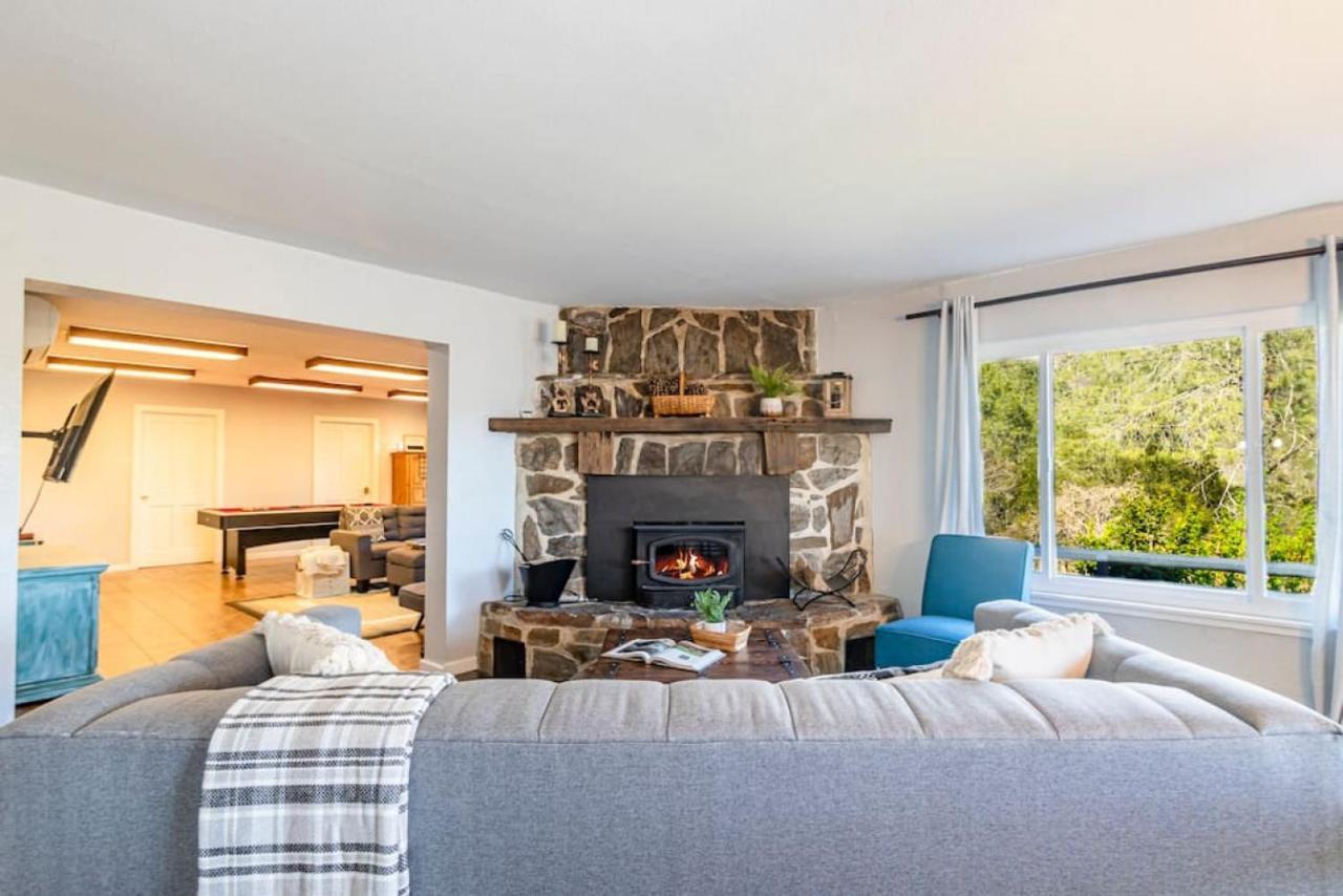 Sierra Vista Lookout Lodge With Creek, Waterfall And Waterholes, Minutes From Bass Lake And Yosemite South Gate North Fork Exteriér fotografie