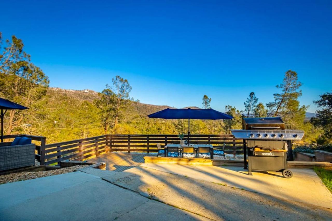 Sierra Vista Lookout Lodge With Creek, Waterfall And Waterholes, Minutes From Bass Lake And Yosemite South Gate North Fork Exteriér fotografie