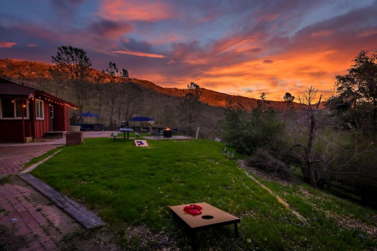 Sierra Vista Lookout Lodge With Creek, Waterfall And Waterholes, Minutes From Bass Lake And Yosemite South Gate North Fork Exteriér fotografie