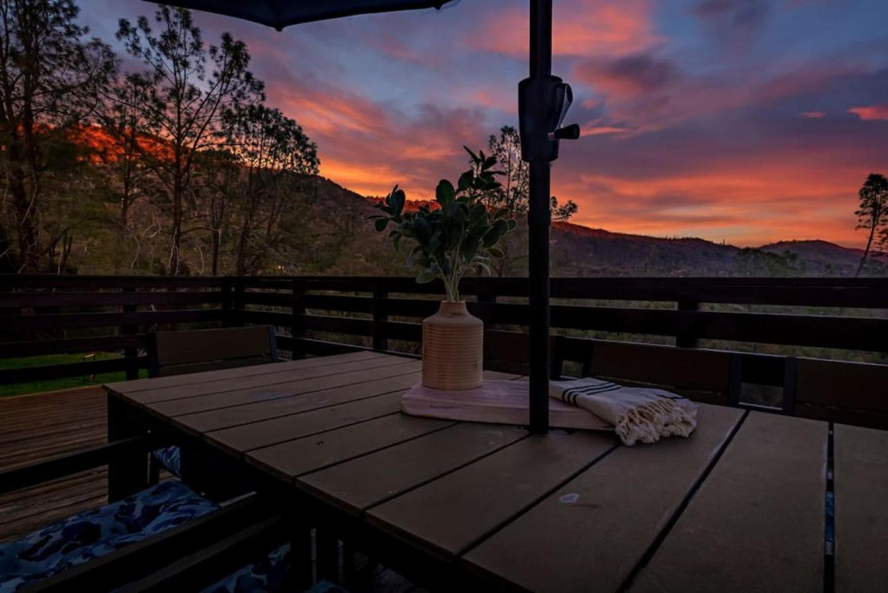 Sierra Vista Lookout Lodge With Creek, Waterfall And Waterholes, Minutes From Bass Lake And Yosemite South Gate North Fork Exteriér fotografie
