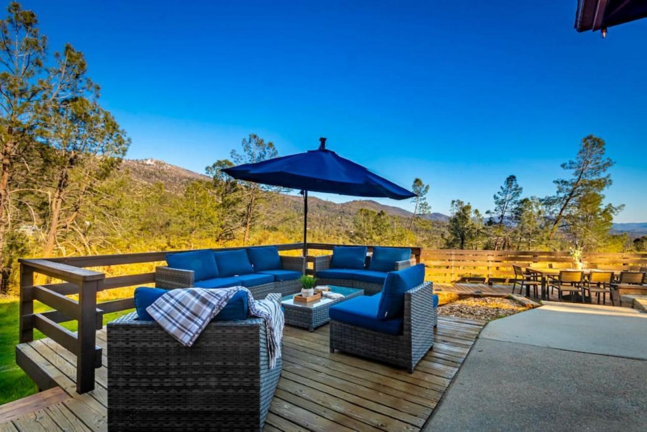 Sierra Vista Lookout Lodge With Creek, Waterfall And Waterholes, Minutes From Bass Lake And Yosemite South Gate North Fork Exteriér fotografie