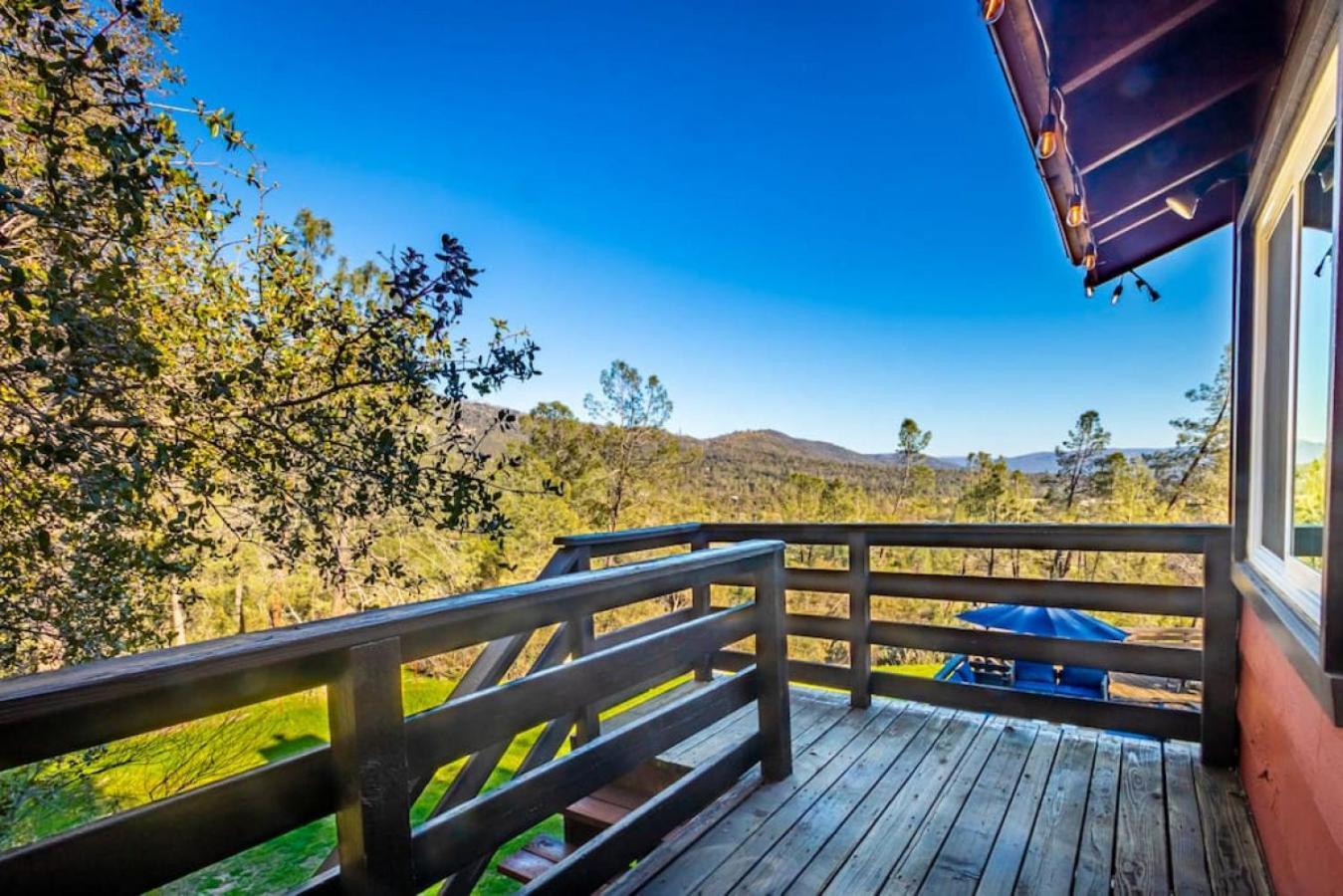 Sierra Vista Lookout Lodge With Creek, Waterfall And Waterholes, Minutes From Bass Lake And Yosemite South Gate North Fork Exteriér fotografie
