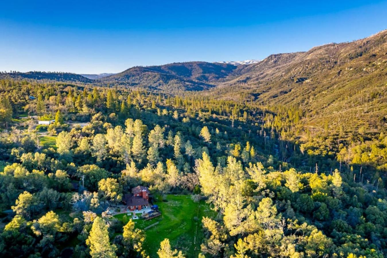Sierra Vista Lookout Lodge With Creek, Waterfall And Waterholes, Minutes From Bass Lake And Yosemite South Gate North Fork Exteriér fotografie