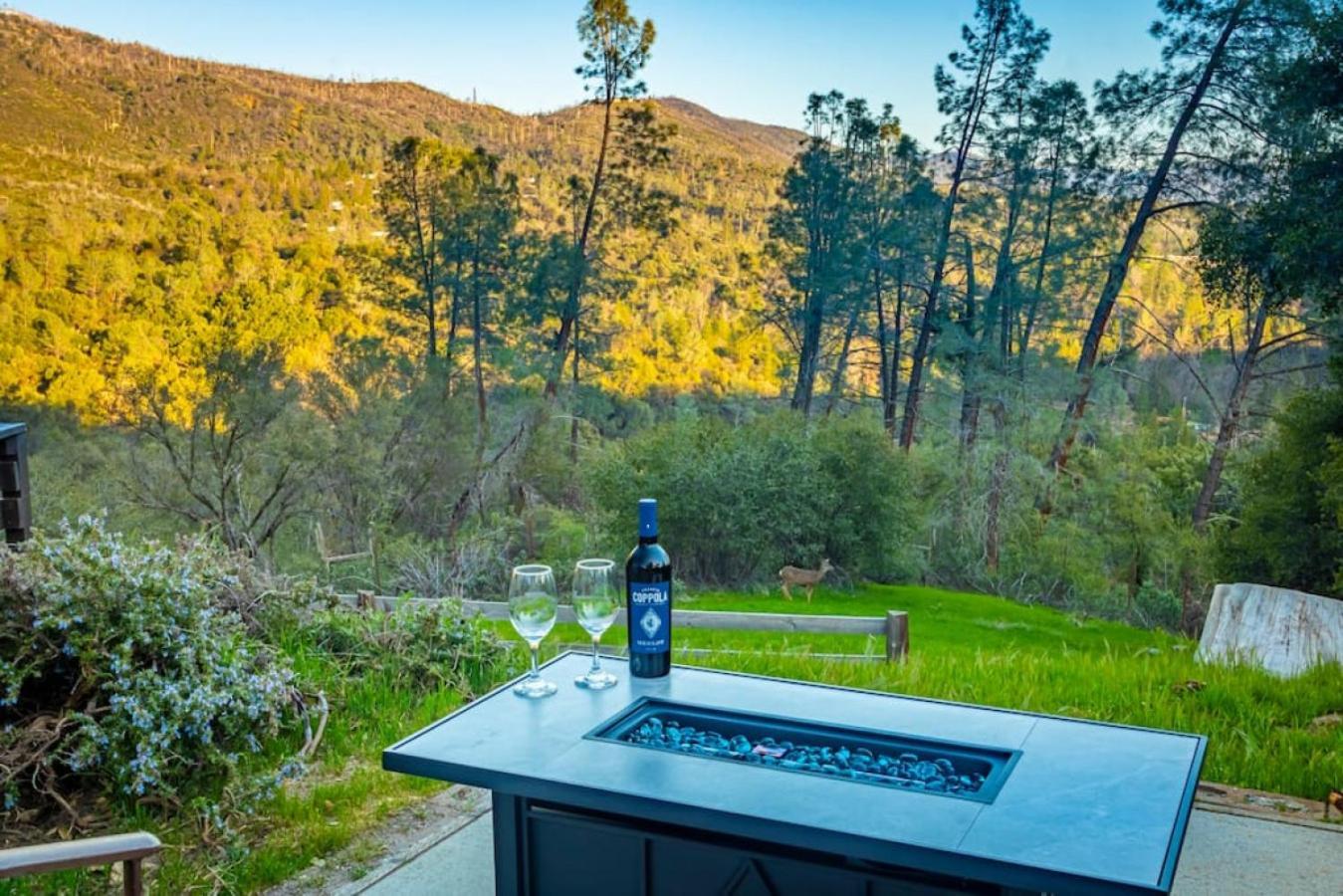 Sierra Vista Lookout Lodge With Creek, Waterfall And Waterholes, Minutes From Bass Lake And Yosemite South Gate North Fork Exteriér fotografie